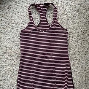 Lululemon cool racer back  stripped tank